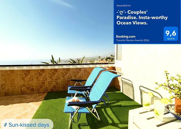 -'ღ'- Couples' Paradise. Insta-worthy Ocean Views. Appartamento